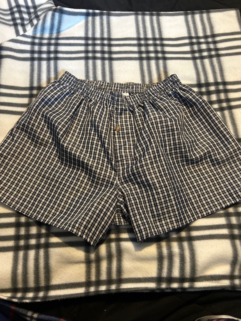 Women’s boy shorts Navy & White